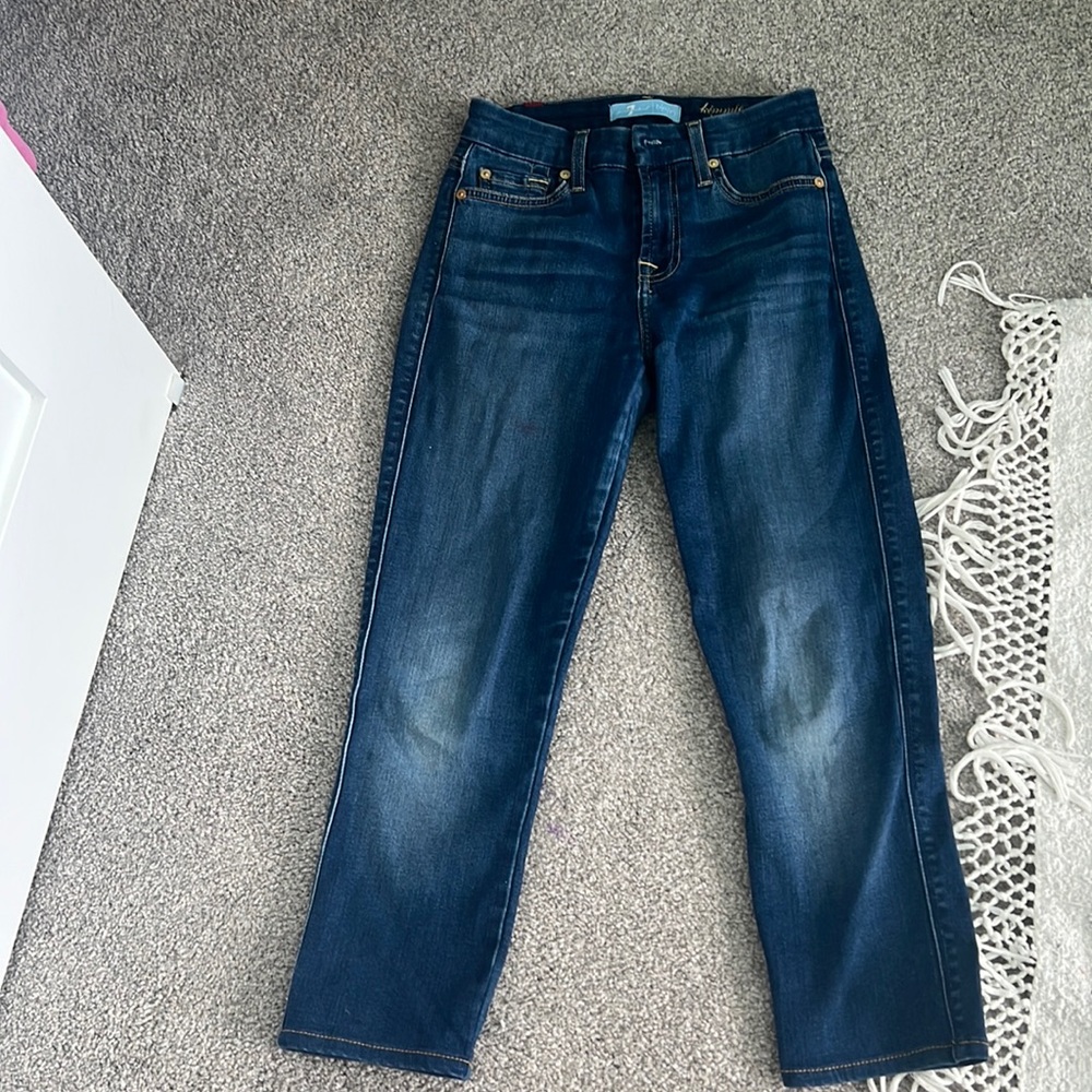 7 for all mankind straight leg jeans